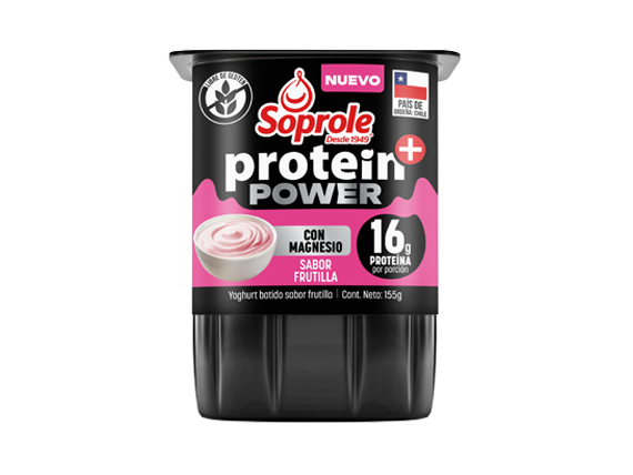 Yoghurt Protein+ Power Batido Frutilla 155g